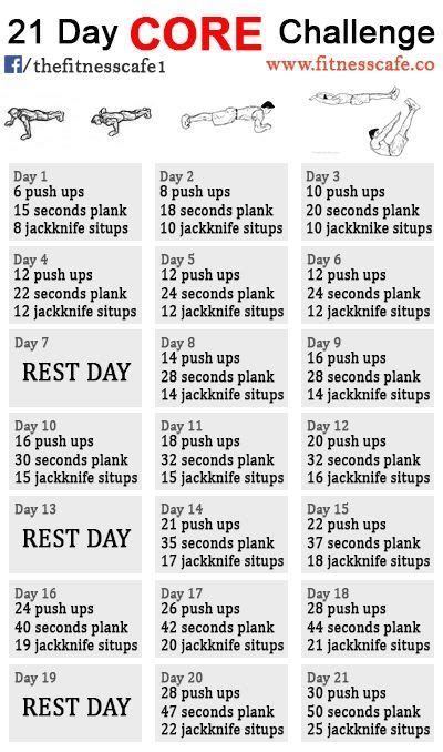 Perfect Pullup 21 Day Workout Chart Blog Dandk