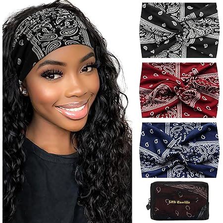 Amazon S N Remille Wide Boho Headbands For Women Extra Large