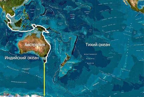 Карта тихого океана географическая — От Земли до Неба