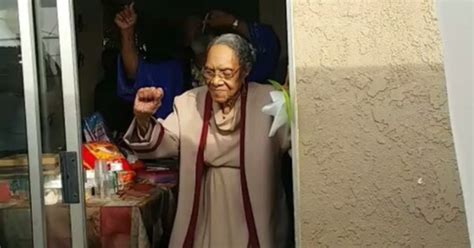 The Cutest Great Grandma Busts Out The Best Moves At Her 100th Birthday