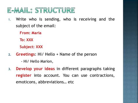 How To Write An Informal Email