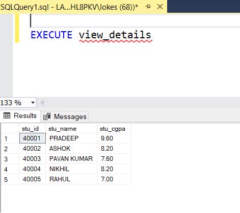 How To Execute SQL Server Stored Procedure In SQL Developer GeeksforGeeks