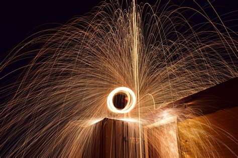 Light Painting And Steel Wool Nathan Davis Photography