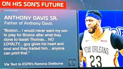Nba Central On Twitter Anthony Davis Sr Coming With The 💨