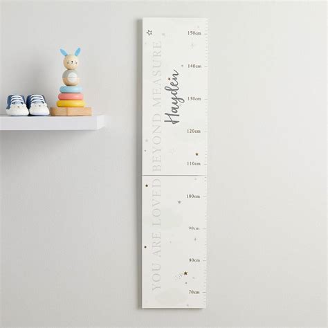 Personalised Height Chart By My 1st Years | notonthehighstreet.com