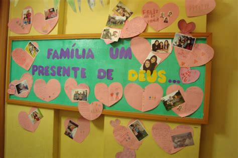 Cem Antônio Porto Burda Murais Para O Dia Da Família Na Escola 27
