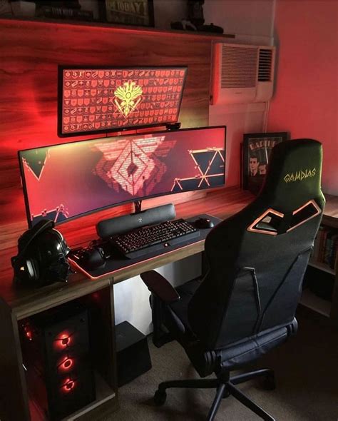 Beautiful Red Set Up Need A New Gaming Pc ☼ Via Egamephone