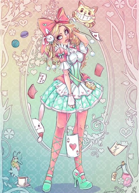 Alice In Wonderland Cute Alice In Wonderland Disney Art Kawaii Art