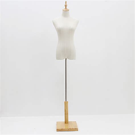 M Size Female Mannequin Half Model Adjustable Dressmaker Fashion Window