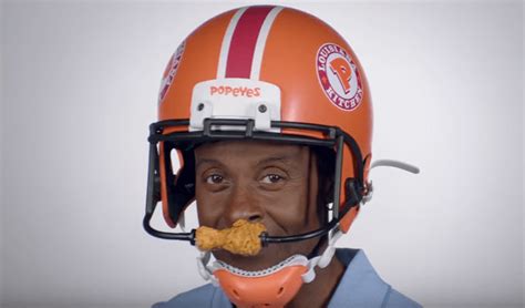 Jerry Rices Latest Popeyes Commercial Isnt Going Over Too Well With