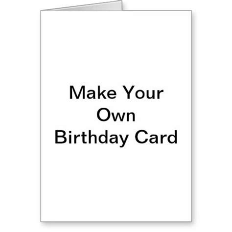 Design Your Own Card Template Free Printable
