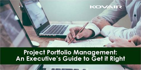 Project Portfolio Management An Executives Guide Kovair Blog