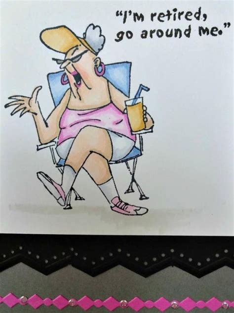 Retirement Card For Women Funny Coworker Card Older Woman Etsy