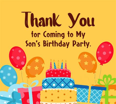 Thank You For Birthday Wishes For My Son How They Made His Day Special