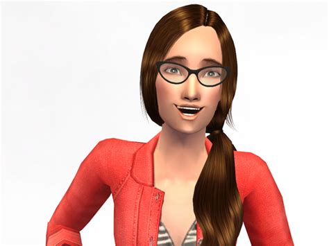 Mod The Sims Tamos Cat Eye Glasses Conversion