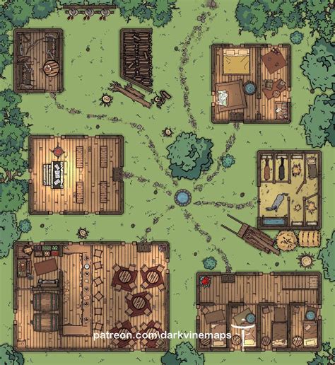The Sinister Cabin Battle Map Artofit