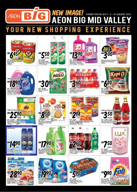 Started operations on the 1st november 2012 and currently managing operations at 25 supermarkets & hypermarkets nationwide. AEON BiG Mid Valley New Look Promotion (4 January 2019 ...