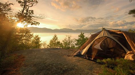 1920x1080 Camping Mountains Landscape Tent Coolwallpapersme