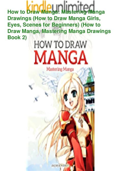 Pdf⚡ How To Draw Manga Mastering Manga Drawings How To Draw Manga