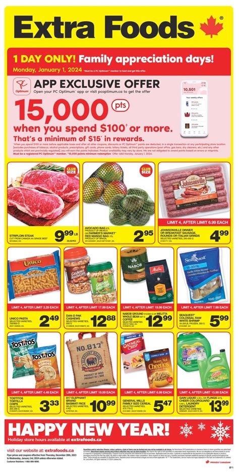 Extra Foods Canada Flyers