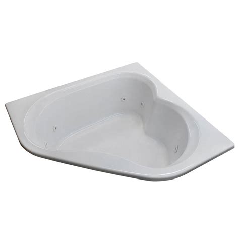 Your bathtub can make this relaxation time truly special. Universal Tubs Beryl 5 ft. Acrylic Corner Drop-in ...