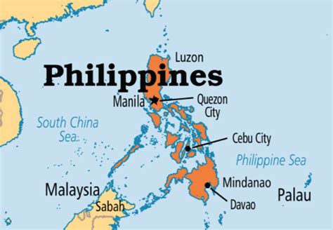 Bản đồ Phi Líp Pin Philippines Khổ Lớn Phóng To Năm 2023 Th Điện