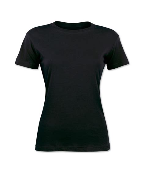 Womens Plain Black T Shirt Clipart Best