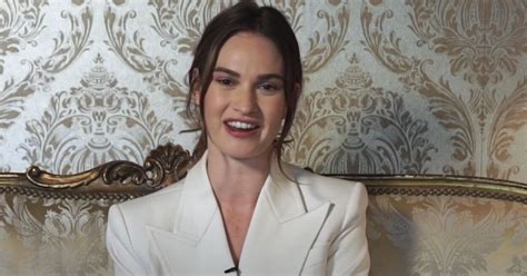 Lily James Opened Up About Women Having Affairs Before Dominic West