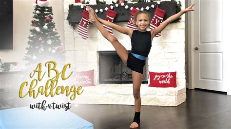 The Abc Gymnastics Challenge Yazmin Sgg Youtube