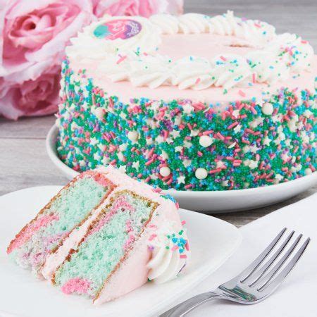 For example, a six pack of cupcakes is just $4.48, whilst 12 and 23 cupcakes cost $6.46. Freshness Guaranteed Color Blast Cake, 7 oz, 7 inch - Walmart.com | 14th birthday cakes ...