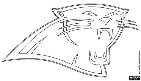North Carolina Panthers Coloring Pages Coloring Pages
