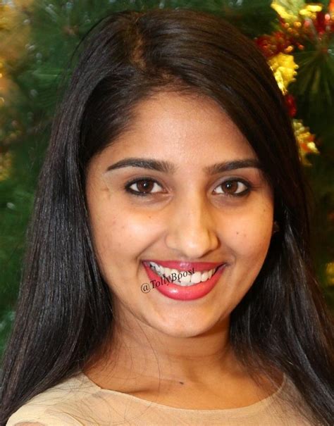 Glamorous Indian Television Girl Meghana Lokesh Face Closeup