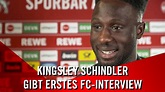 FC-Neuzugang Kingsley Schindler gibt sein erstes FC-Interview | 1. FC ...