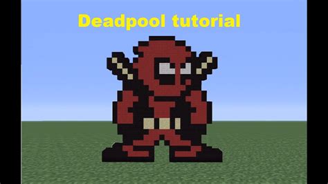 Minecraft 360 How To Build Deadpool Remake Youtube