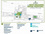 Maps: The New Orleans Book Festival at Tulane University | Tulane ...