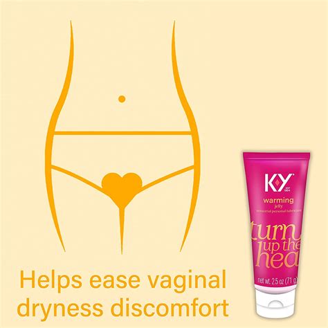buy k y warming jelly sensorial personal lubricant 2 5oz pack of 6 online at lowest price in