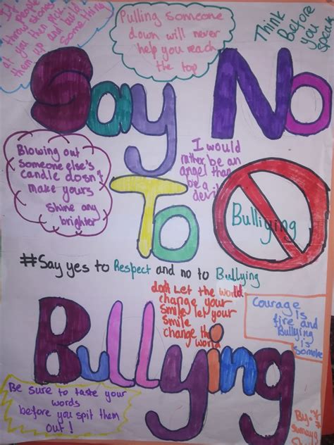 poster anti bullying contoh poster