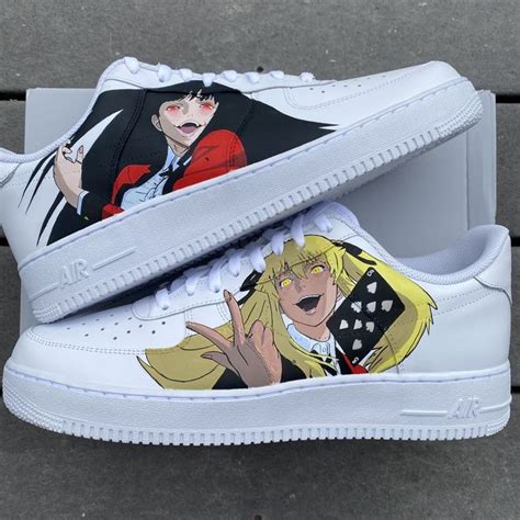Custom Anime Air Force 1 Anime Canvas Shoes Custom Shoes Diy Custom
