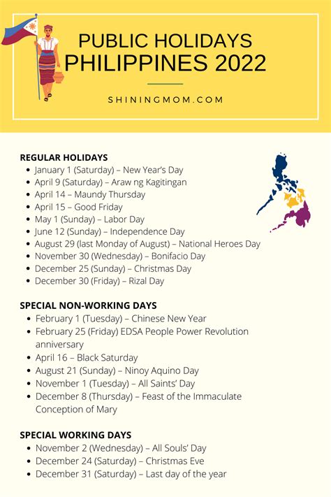 2022 Calendar Philippines With Holidays Free Printable Laptrinhx News