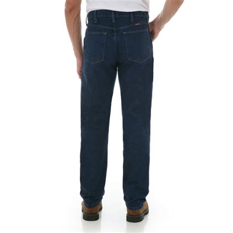 Rustler Tall Mens Regular Fit Straight Leg Jeans