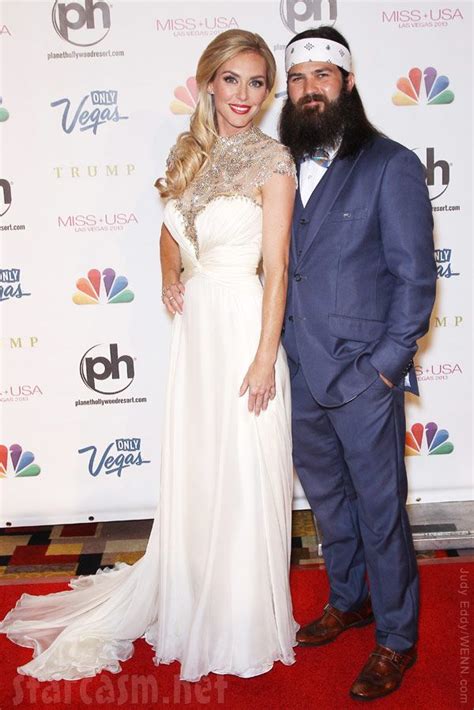 Duck Dynasty Jep Robertson With Wife Jessica Robertson On The Red Duck Dynasty Wedding