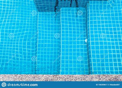 Design Of Stair In Swimming Pools Stock Image Image Of Pool Climate