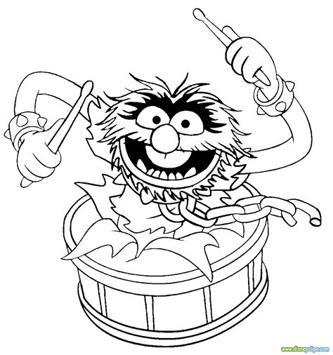 Muppets Animal Muppet Baby Coloring Pages Animal Coloring Pages