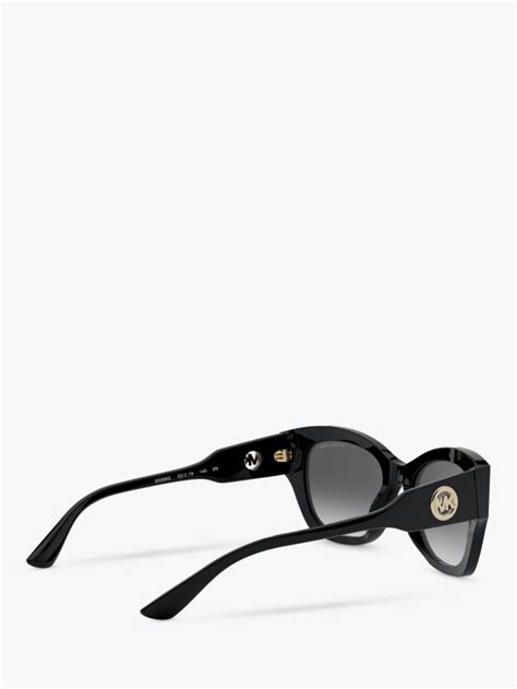 michael kors mk2119 women s palermo square sunglasses black grey gradient
