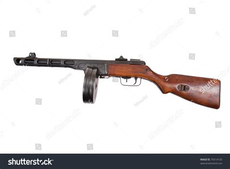 Wwii Period Soviet Submachine Gun Ppsh41 Foto De Stock Editar Ahora