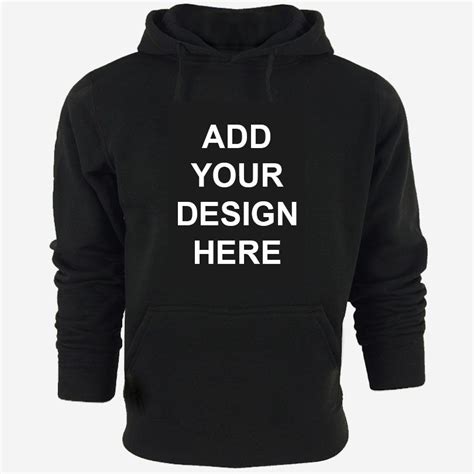 Hoodie Customized Printed Personalised Design Your Own Logo Its High