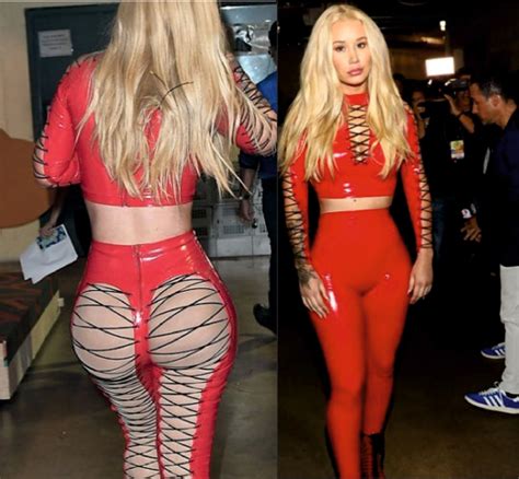 Check Out Iggy Azalea Shows Off Her Butt In Red Latex Outfit FOW 24 NEWS