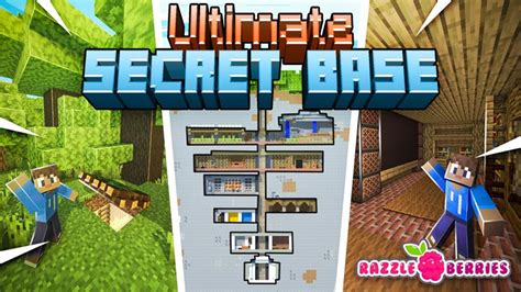 Ultimate Secret Base By Razzleberries Minecraft Marketplace Map
