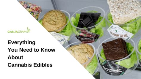 Everything You Need To Know About Cannabis Edibles Ganjagrams