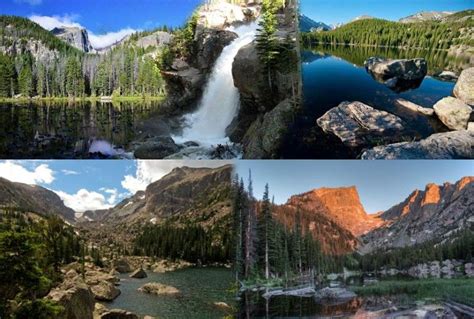 Four Lakes And Waterfall Loop In Rocky Mountain National